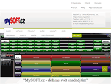Tablet Screenshot of mysoft.cz
