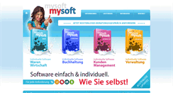 Desktop Screenshot of mysoft.at