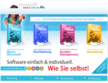 Tablet Screenshot of mysoft.at